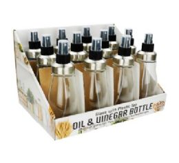 24 Bulk Bh Glass OiL-Vinegar Bottle 2.68x7.87in