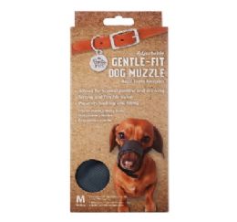 96 Bulk Bp Dog Muzzle Md 5-6in Dia Adjustable