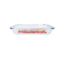 12 Bulk Bh Rect. Glass Bakeware 54oz 6.5x10.25 inches