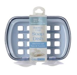 24 Bulk Ch Soap DisH-Suct Cup Blue 5.25x4x1.25in