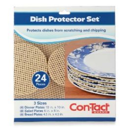 6 Bulk CoN-Tact Dish Protector Set 24ct