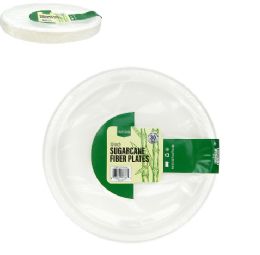 20 Bulk Nhc Sugar Cane Plate 10in 30ct
