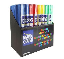 72 Bulk Magic Cover Solid Colors 18 In. X 6 ft