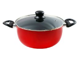 6 Bulk Bh Dutch Oven Pot Red 5qt