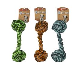 48 Bulk Bp Pet Rope Toy 9in