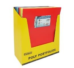 48 Bulk Neon Two Pocket Poly Portfolio