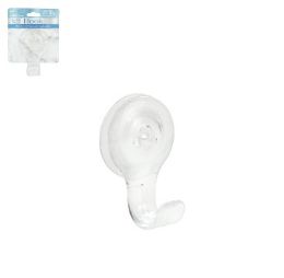 24 Bulk Ch HooK-Suct Cup Clear Large 2x3.25in
