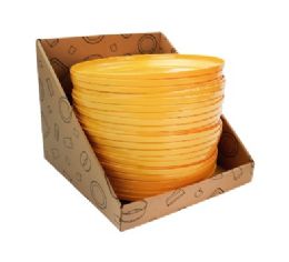 96 Bulk Bh Pl Round Plate Yellow 9.6in Pdq