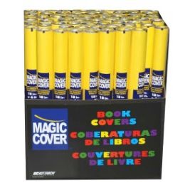 72 Bulk Magic Cover Solid Yellow 18x6 ft