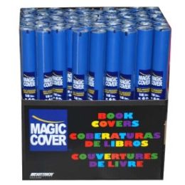 72 Bulk Magic Cover Solid Blue 18x6 ft