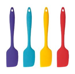 72 Bulk Bh Silicone & Nylon Spatula 11in Asst