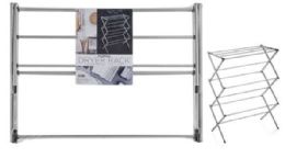 5 Bulk Foldable Drying Rack Gray
