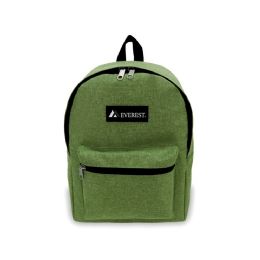 20 Bulk Denim Backpack 15 inch Olive