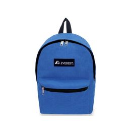 20 Bulk Denim Backpack 15 inch Royal Blue