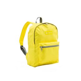 30 Bulk Basic Color Block Backpack In Lemon