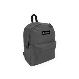 20 Bulk Classic Laptop Backpack Dark Gray 13 inch W X 16.5 inch H X 6.5 inch D