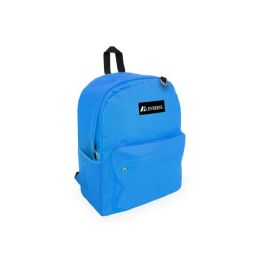 20 Bulk Classic Laptop Backpack Royal Blue 13 inch W X 16.5 inch H X 6.5 inch D