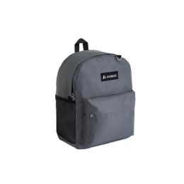 20 Bulk Classic Laptop Backpack W/ Duel Mesh Pockets Dark Gray