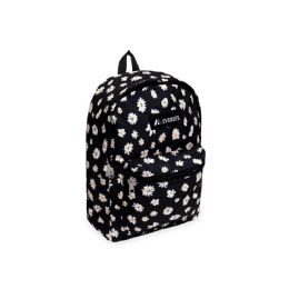 30 Bulk Pattern Printed Backpack In Daisy Print
