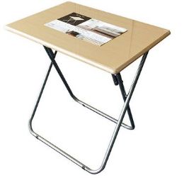 4 Bulk Jumbo Wooden Folding Snack Table Beech