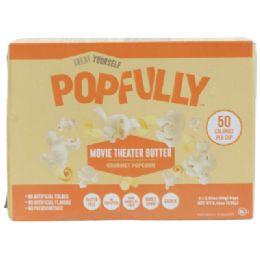 12 Bulk Microwave Popcorn 8.46oz 3ct Bag Movie Theater Butter Gourmet Popfully