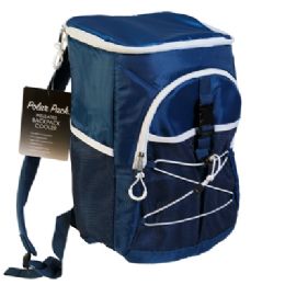 24 Bulk Cooler 30 Can Insulated Backpack Navy