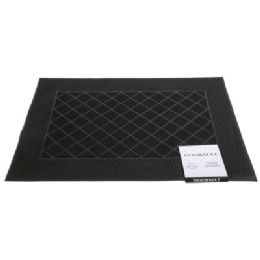 24 Bulk Doormat Rubber Pin Black 16x24 Packed In Bale Ref #wS-923