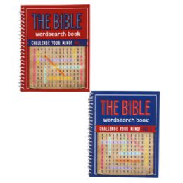 48 Bulk Bible Puzzle Books Spiral Bound 80 pg