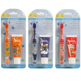 24 Bulk Toothpaste & Toothbrush Assorted Universal Baby Kungfu Panda, Madagascar, How To Train Your Dragon