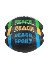 25 Bulk 8 inch Rubber Football W/neon Print