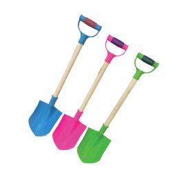36 Bulk 22 inch Solid Wooden Beach Shovel W/ Handle