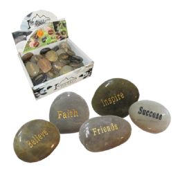 48 Bulk Inspirational River Stones
