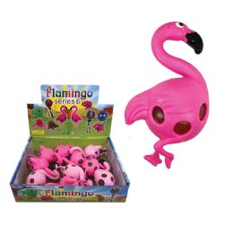 12 Bulk Squeeze Flamingo W/ Gel Beads