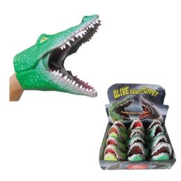 12 Bulk Alligator Hand Puppet