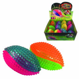 12 Bulk 6 inch Flashing Football