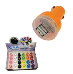 24 Bulk Dual Usb Car Charger