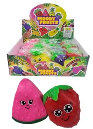 12 Bulk 3 inch Stretch Fruits - Asst.