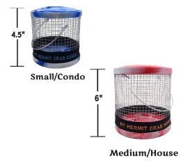36 Bulk Marble Hermit Crab 4.5 inch Condo/6 inch House Set
