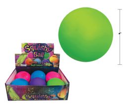 12 Bulk 4 inch Jumbo Squishy Ball