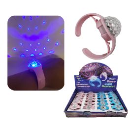 24 Bulk Disco Light Bracelet