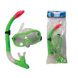 24 Bulk Adult Mask & Snorkel Set