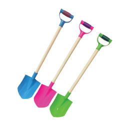 36 Bulk 32 inch Solid Wooden Beach Shovel W/handle