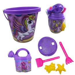 12 Bulk 7 Pc Unicorn Bucket Set