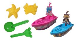 12 Bulk 12 inch Pirate/mermaid Boat Beach Set