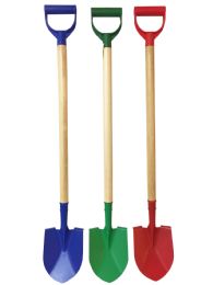 12 Bulk 38 inch Metal Shovel W/handle