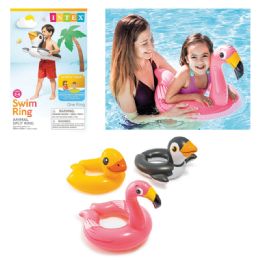 36 Bulk Intex 30 inch Animal Swim RinG-3 Asst (59220ep)