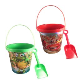48 Bulk 7 inch Turtle/crab Bucket W/ Shovel