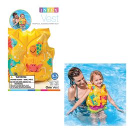 24 Bulk Intex Tropical Buddies Swim Vest (59661ep)