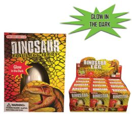 12 Bulk Glow In The Dark Dinosaur Fossil Egg