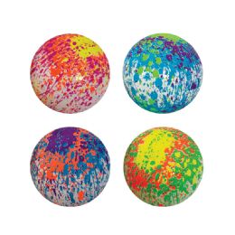 24 Bulk 9 inch Paint Splatter Inflatable Ball